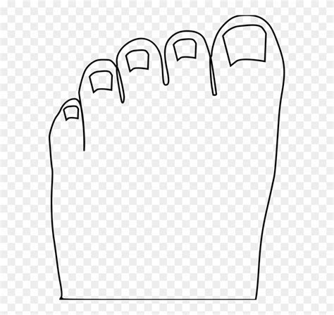 Toe Clipart Black And White 10 Free Cliparts Download Images On
