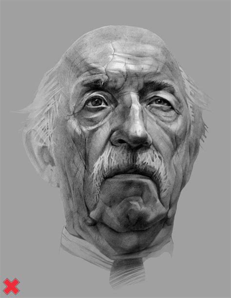The Old Man Portrait By Sasha Ushkevich Via Behance Old Man Portrait