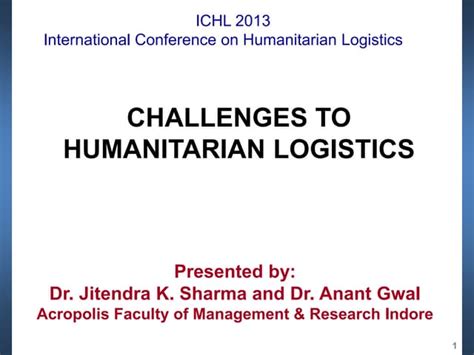 Humanitarian Logisticspptx