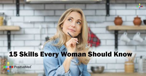 15 Skills Every Woman Should Know Positivemed