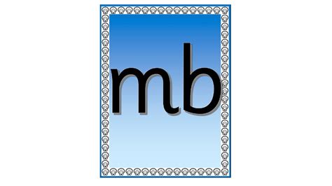 Words Containing ‘mb