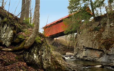 Lifes A Snapshot A Few Vermont Covered Bridges