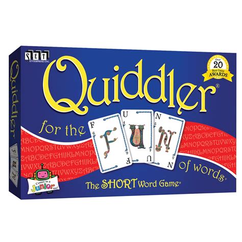 Quiddler Word Game Set5000 Playmonster Llc Patch Card Games