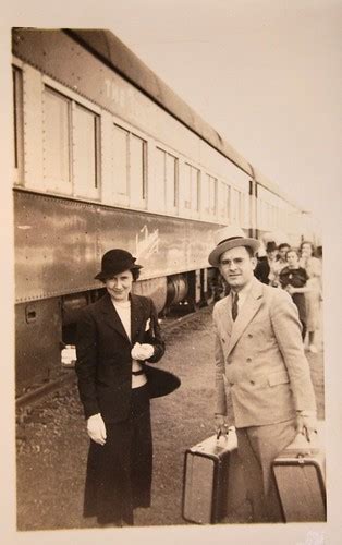 Vintage Train Travel Hat Gloves Dapper Uniform Thats Flickr