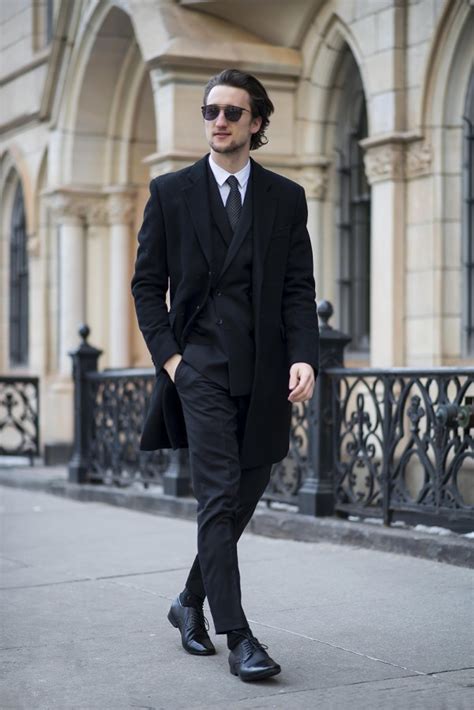 50 Ways To Wear And Style A Black Suit