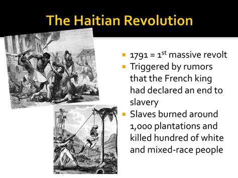 The Haitian Revolution 1791 1804 Ppt Download