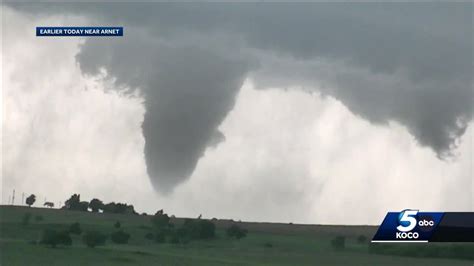 Thursday Storms Bring Tornado Warnings Damage To Oklahoma