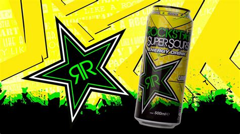 Rockstar Energy Super Sours Lime Pi Art Rockstar Energy Drinks