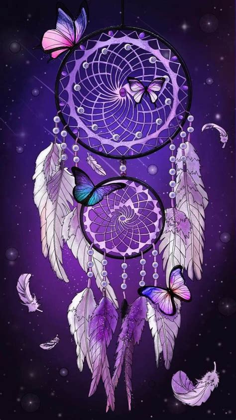 Pin By Dawn Washam🌹 On She Loved Purple Dreamcatcher Wallpaper Dream