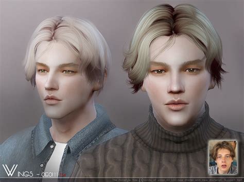 Sims 4 CC's - The Best: Male Hair by Wingssims