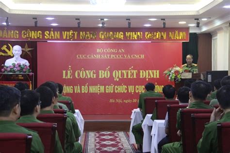 Lương tối thiểu vùng tăng, tỷ. Bổ nhiệm Cục trưởng Cục Cảnh sát PCCC&CNCH | Báo Công an ...