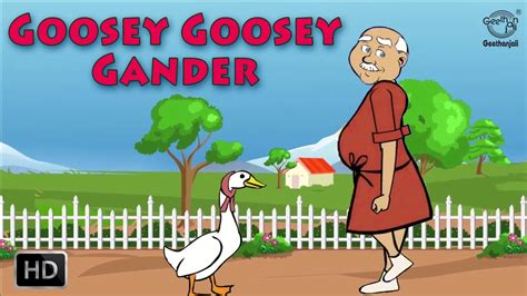 Goosey Goosey Gander Nursery Rhymes Collection Baby Songs Youtube