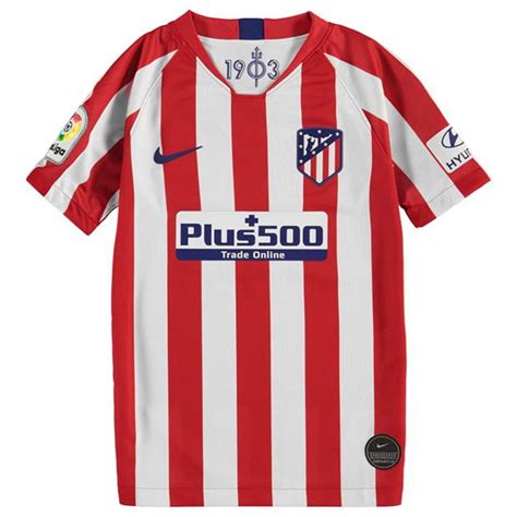 Nosotros especializada en camisetas de futbol, camiseta real madrid, camisetas de futbol replicas. Nike Atletico Madrid Home Shirt 2019 2020 Junior ...