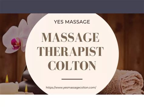 Ppt Massage Therapist Colton Powerpoint Presentation Free Download