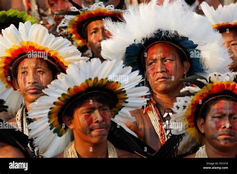 Palmas 24th Oct 2015 Image Taken On Oct 24 2015 Of Indigenous Men Taking Part In The First