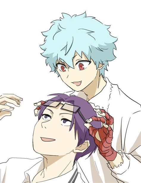 Kuboyasu Aren X Kaidou Shun Saiki Anime Anime Boy