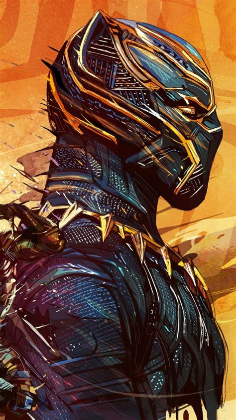 Black Panther Artwork Wallpapers Hd Wallpapers Id 24590