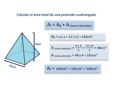 Como Calcular Altura De Una Piramide Cuadrangular Printable Templates