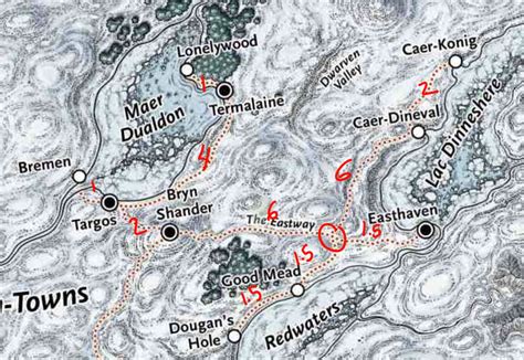 Icewind Dale Ten Towns Map