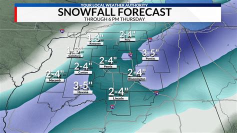 Accumulating Snow Expected Wednesday And Thursday