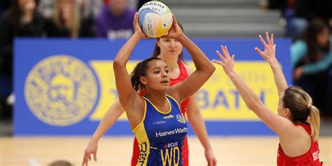 Blue And Gold Star Imogen Allison Named In Vitality Roses Squad For 2023 Netball World Cup In