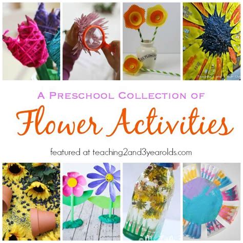 Fun Preschool Spring Activities Using Flowers Spring Preschool