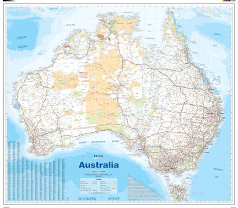 Businessmapsaustralia — Australia Custom Political Road Map