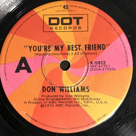 Don Williams Youre My Best Friend 1976 Vinyl Discogs