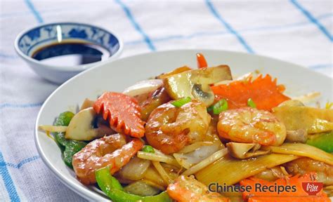 King Prawn And Vegetables Chinese Recipes For All
