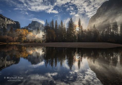 Misty Morning In Yosemite Valley Michael Frye Photography