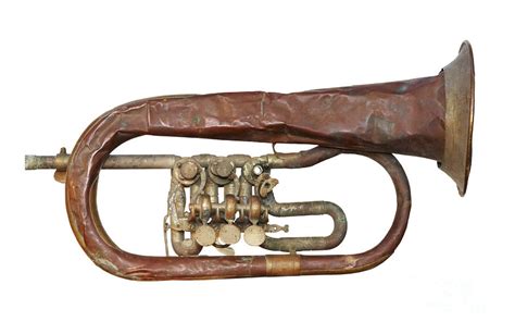 Wrinkled Old Trumpet By Michal Boubin