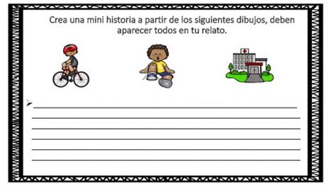 Ejercicio Escritura Creativa Crea Mini Historias A Partir De Dibujos