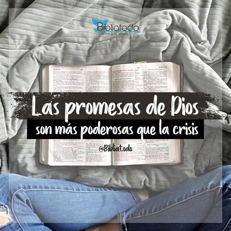 Las Promesas De Dios Son Más Poderosas Que La Crisis Imagenes Cristianas