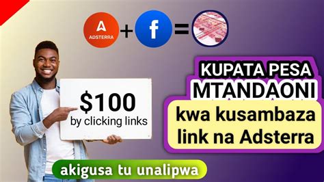 Jinsi Ya Kupata Pesa Mtandaoni Kwa Kusambaza Link Tu YouTube