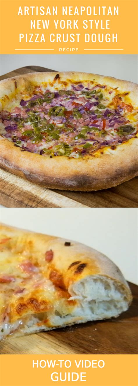 Slide pizza onto baking stone and bake until cheese is melted with some browned spots and crust is golden brown and puffed, 12 to 15 minutes total. Artisan Neapolitan New York Style Pizza Dough Crust Recipe ...