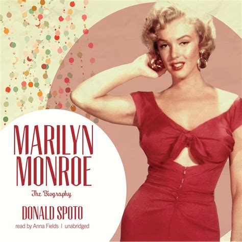 Marilyn Monroe Audiobook By Donald Spoto — Listen Now