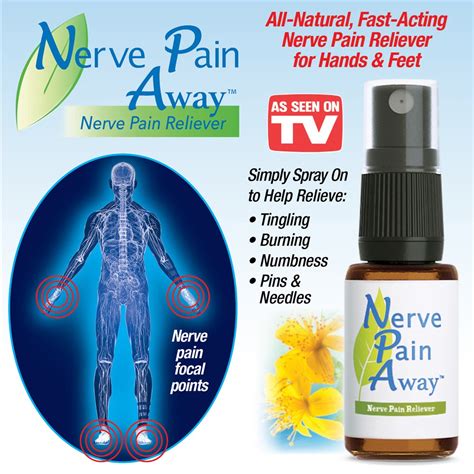 Nerve Pain Away Homeopathic Spray Collections Etc