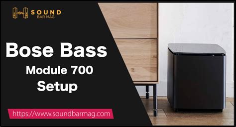 Bose Bass Module 700 Setup Detailed Guide