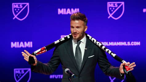 Beckhams New Miami Mls Team A Dream Come True World News Sky News