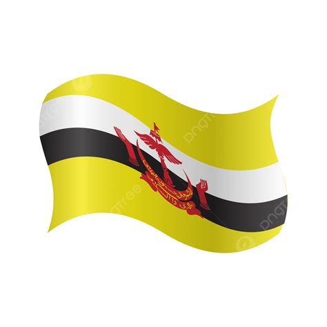 Gambar Bendera Brunei Brunei Bendera Bendera Cat Air Brunei Png Dan