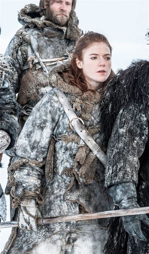 rose leslie as ygritte in game of thrones jon snow loved her to the point that he broke his