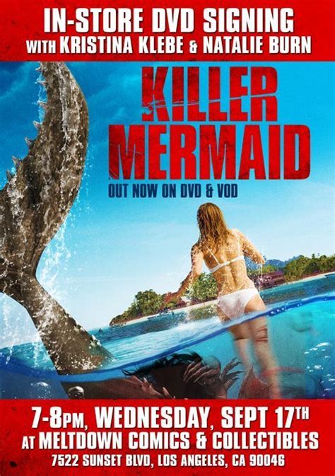 Killer Mermaid Stars To Sign Dvds Horror Dna
