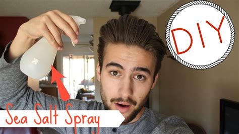 Diy Sea Salt Spray Voluminous And Beachy Hair Mens Hair Care Youtube