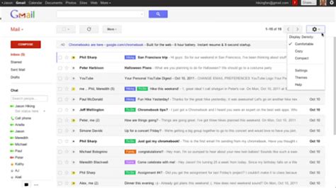 New Gmail Is Officially Here Brings Hd Themes Better Density Search