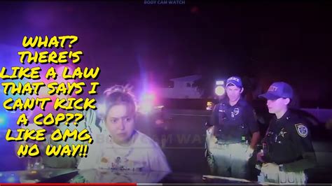 Spoiled Princess Commits Half A Dozen Felonies On Top Of Assaulting An Officer Smhnew Youtube