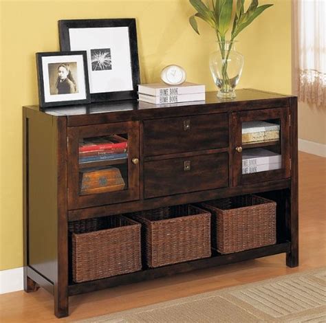 Maybe you would like to learn more about one of these? Beautiful Storage Console Sofa Table w/Baskets | new best ...