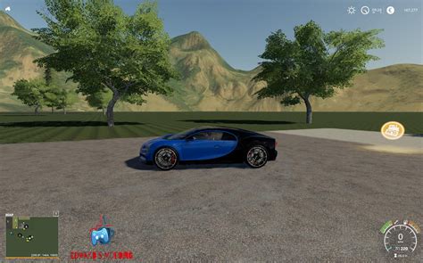 Bugatti Chiron Sport Fs19 V20 Fs19 Farming Simulator 19 Mod Fs19 Mod