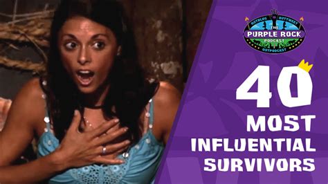 The 40 Most Influential Survivors Eliza Orlins The Purple Rock