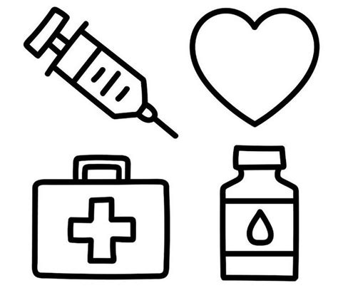 Free Printable First Aid Coloring Pages