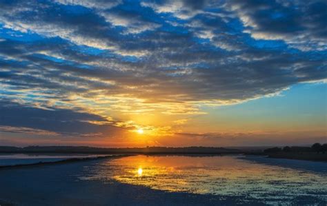 Free Images Mirror Sunset Reflection Body Of Water Horizon